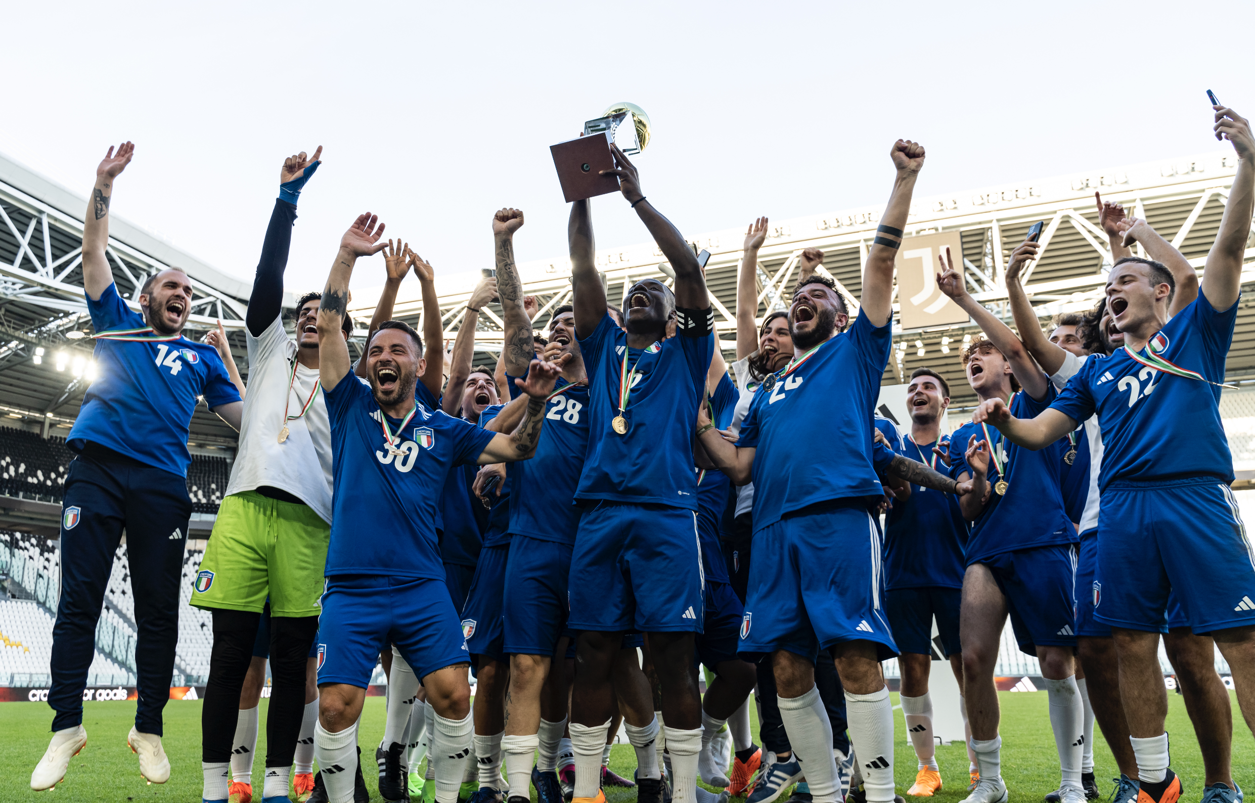 La Nazionale Creators vince l’adidas Move For The Planet Tournament all’Allianz Stadium